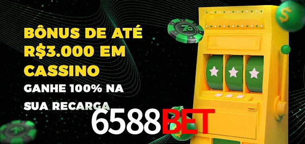 6588bet melhor bônus de depósito